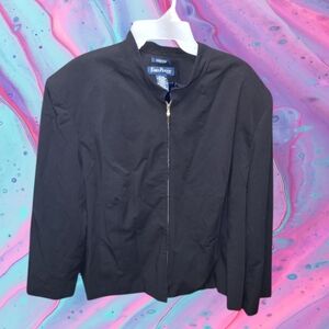 Evan-Picone ladies size 24W dark blue jacket